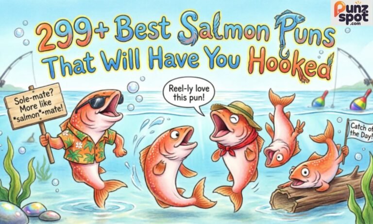 299+ Best Salmon Puns That Will Have You Hooked