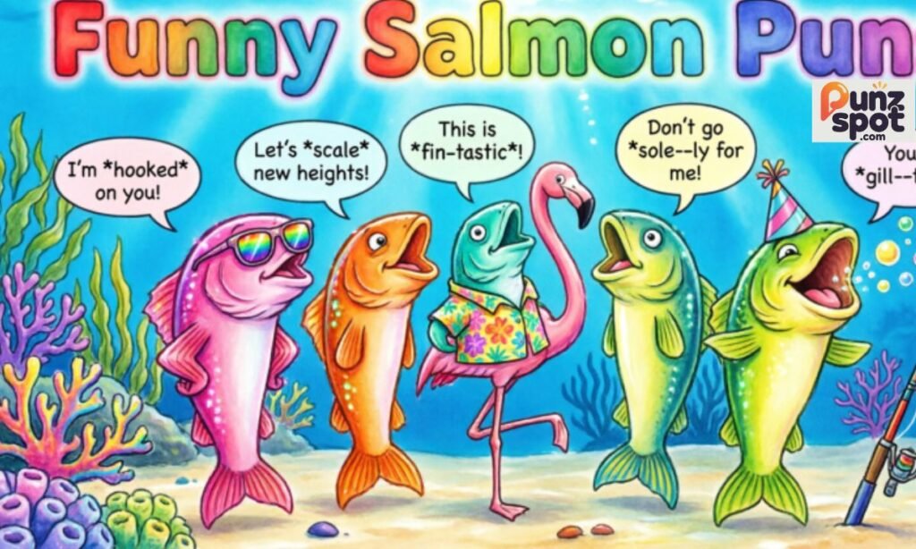 Funny Salmon Puns 🐟😂
