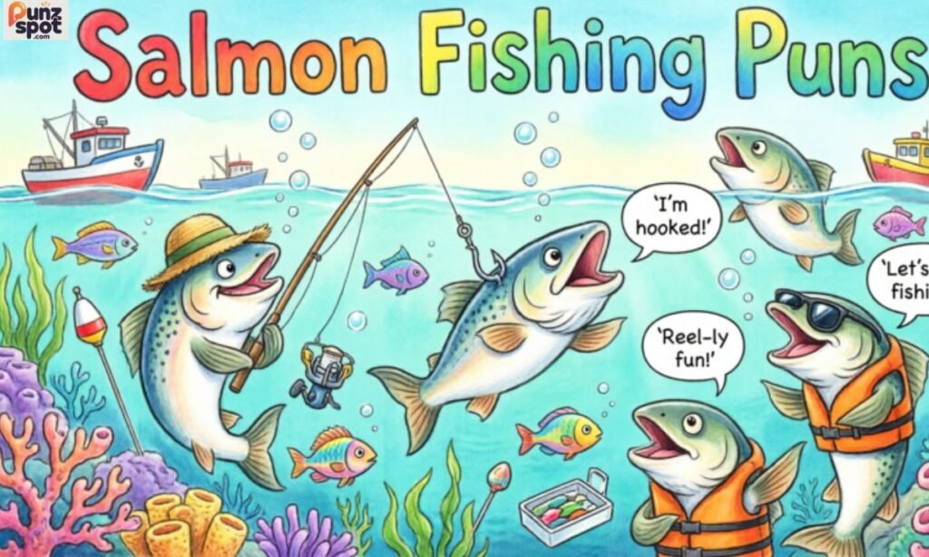  Salmon Fishing Puns 