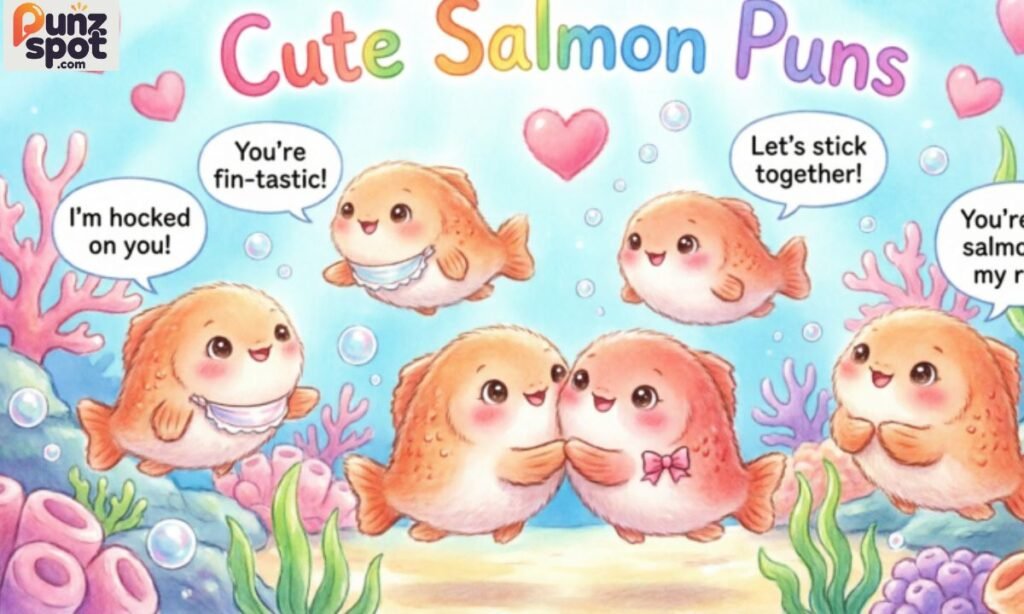 : Cute Salmon Puns 💕🐟