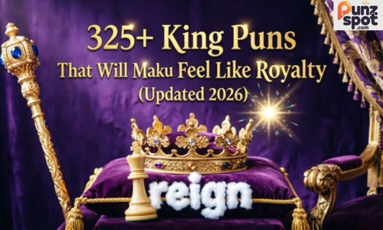325+ King Puns That Will Make You Feel Like Royalty (Updated 2026)
