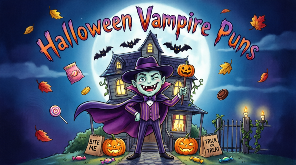 Halloween Vampire Puns