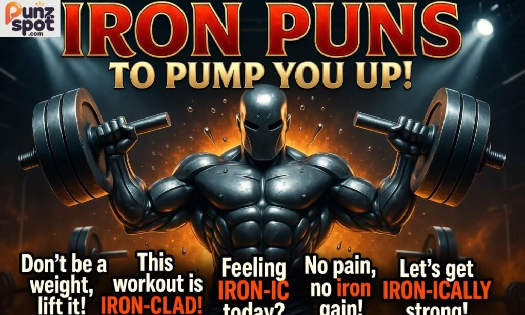 Gym and Fitness Iron Puns