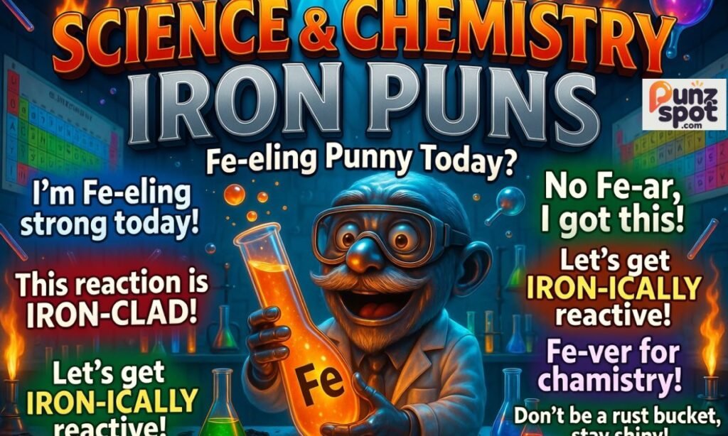 Science and Chemistry Iron Puns