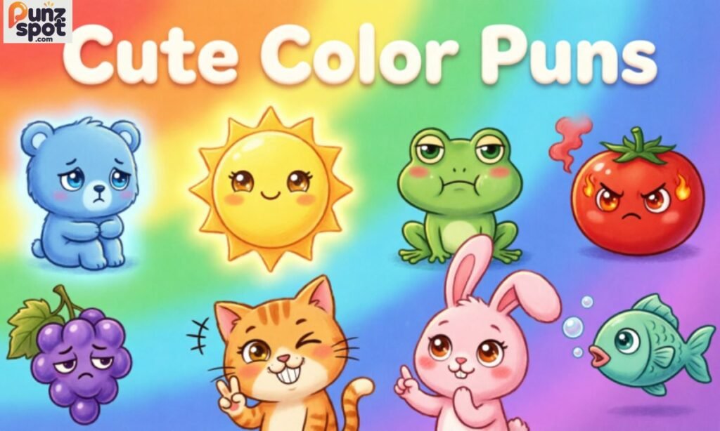 Cute Color Puns 