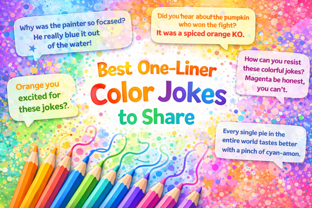 Best One-Liner Color Jokes to Share'