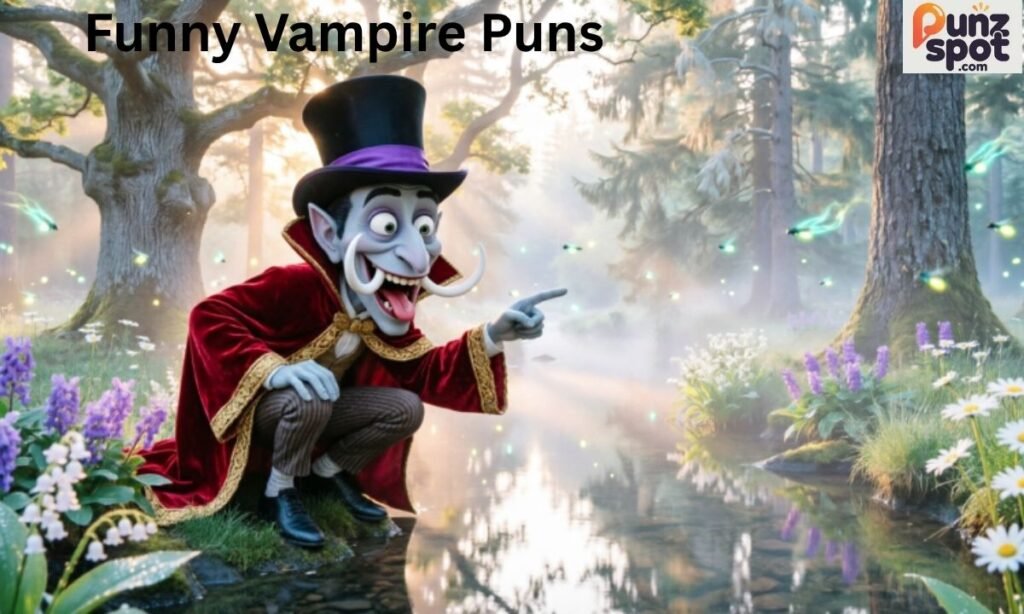 Funny Vampire Puns

