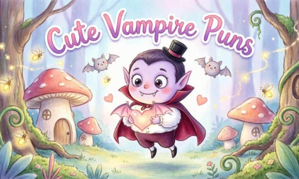 Cute Vampire Puns 