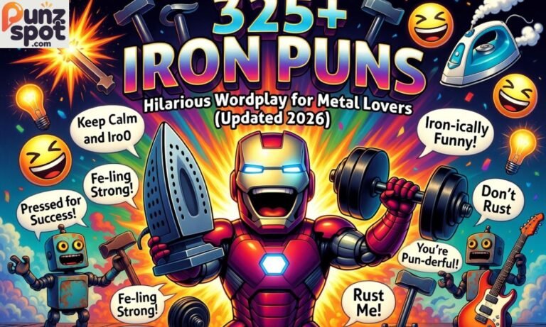 325+ Iron Puns Hilarious Wordplay for Metal Lovers (Updated 2026