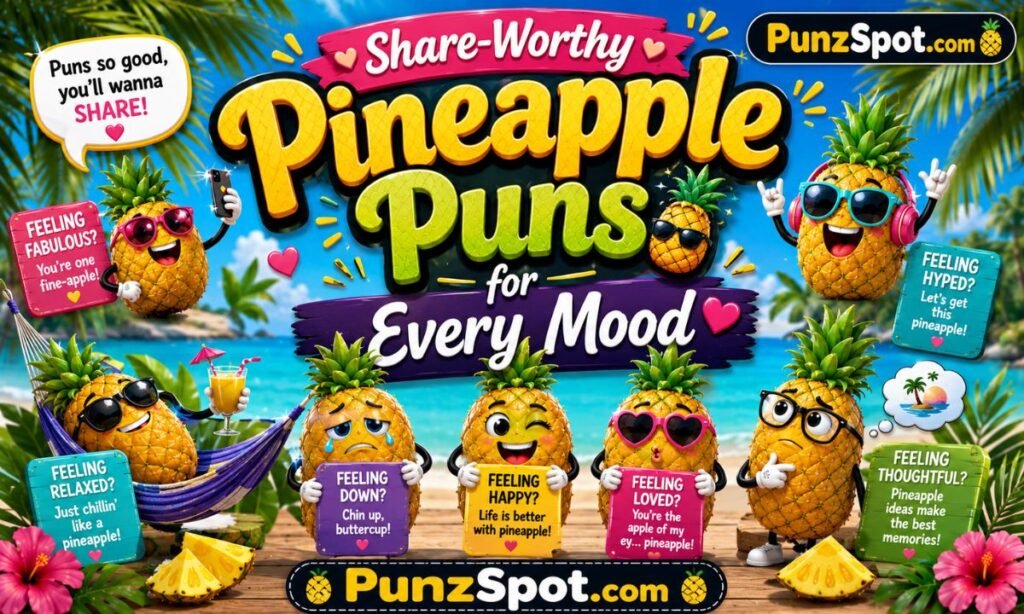 Share-Worthy Pineapple Puns for Every Mood